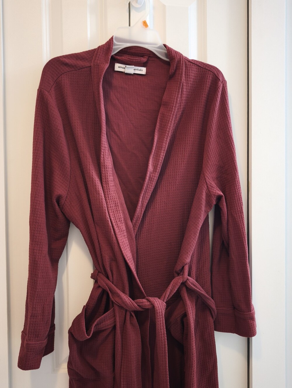 Amazon Essential Waffle Cotton Robe - Picture 2 of 6